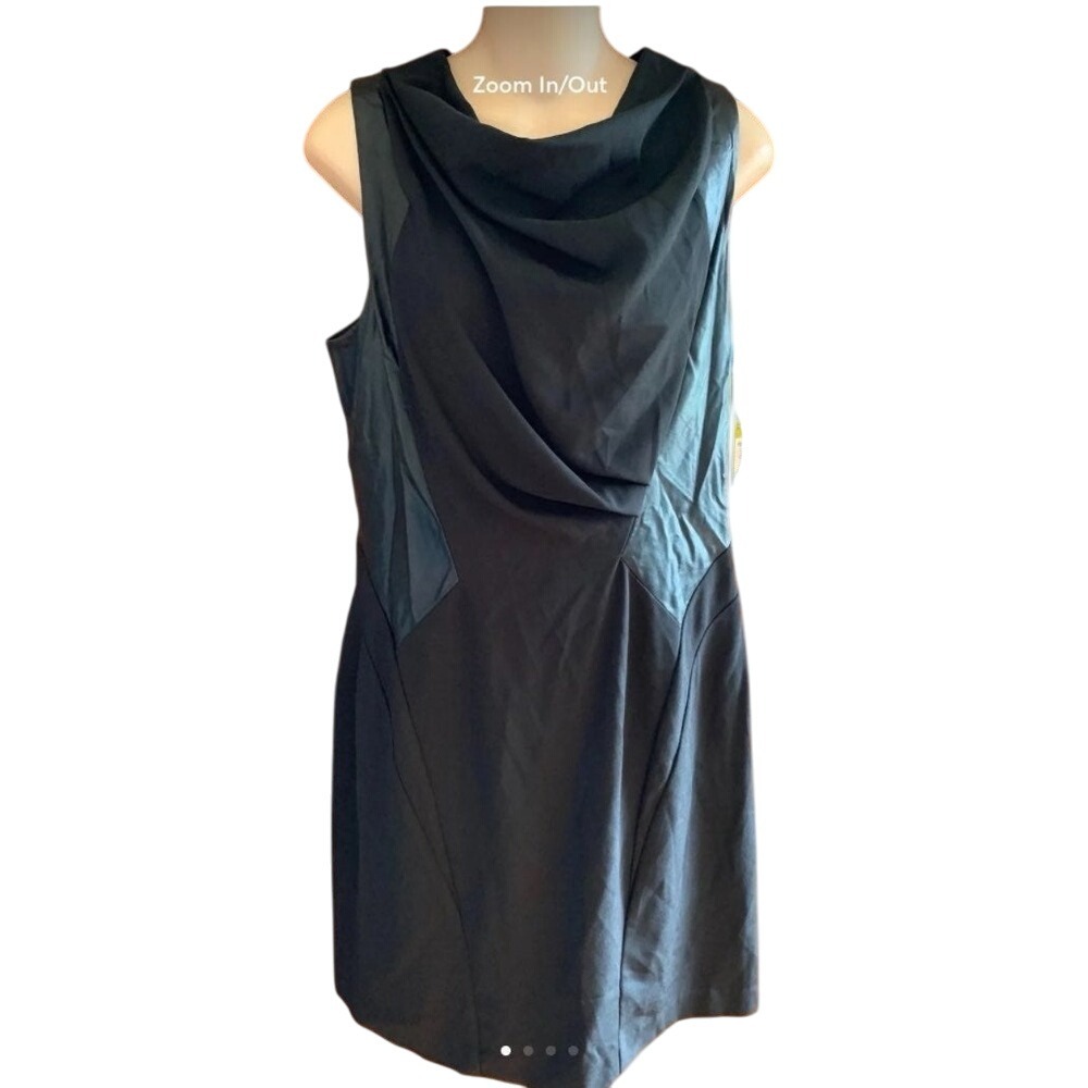 Gianni Bini Black Stacey Dress NWT 8
